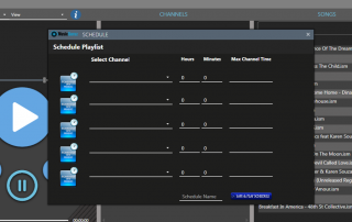 Schedule Playlist